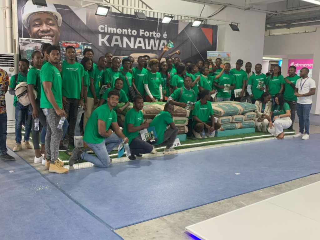 3.º Evento Portas Abertas Cimenfort recebe estudantes da Universidade Jean Piaget de Benguela